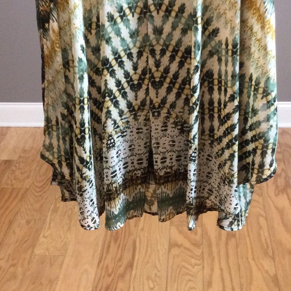1X Cb Established 1962 khaki tan aztec overlay tank top - Picture 7 of 15